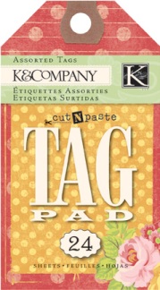 K&Co Cut 'N Paste - Tag Pad