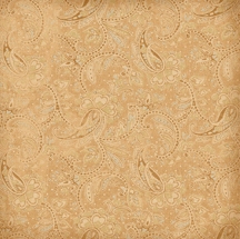 K&Co CK Bailey 12x12 Paper - Brown Paisley