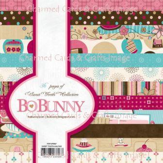 Bo Bunny Sweet Tooth 6" x 6" Paper Pad