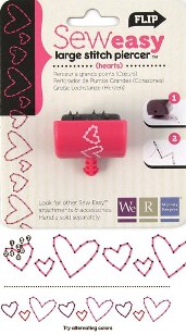 We R Memorykeepers Sew Easy Stitch Piercer - Hearts
