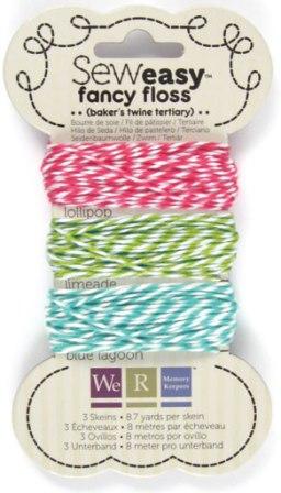 We R Memory Keepers Sew Easy Fancy Floss BAKERS TWINE - Tertiary (26 yards)