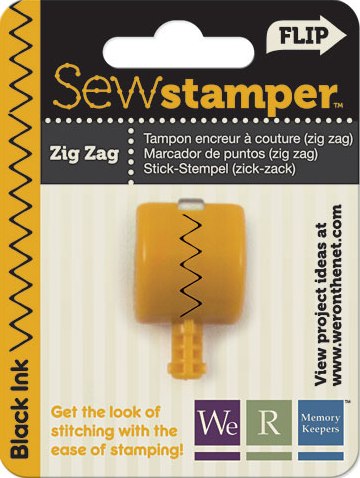We R Memory Keepers Sew Stamper Stitch Head ZIG ZAG