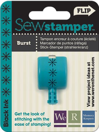 We R Memory Keepers Sew Stamper Stitch Head BURST