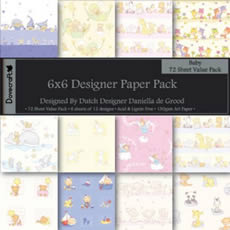 Dovecraft 6x6 paper Pack - Baby