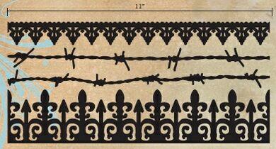 Tim Holtz idea-ology Mask - Borderline