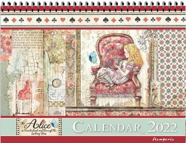 2022 Christmas Stamps Us Stamperia 2022 Calendar ALICE