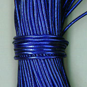 Elastic Metallic Cord - Blue