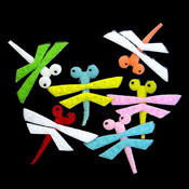Fabric Dragonflies 