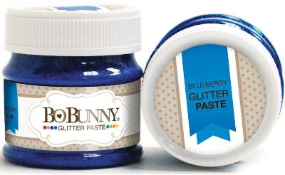 Bo Bunny Glitter Paste - BLUEBERRY