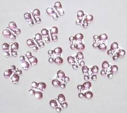 Small Acrylic Butterflies - Pink