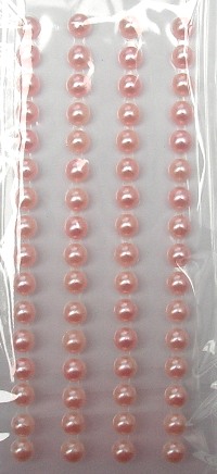 BABY PINK Self-Adhesive Pearls 5mm