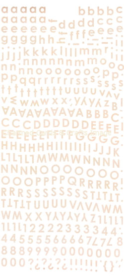 Basic Grey Cappella Micro Monograms
