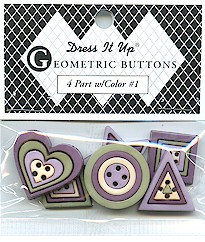 Geometric Button Packs