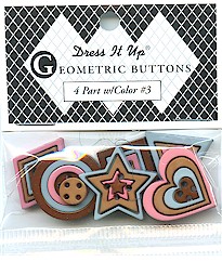 Geometric Buttons # 3