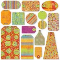 Basic Grey Tags - Color Me Silly 