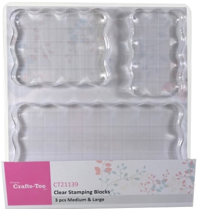 Crafts Too Clear Stamping Blocks CT21139