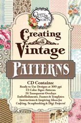 Crafty Secrets CD Creating With Vintage Patterns