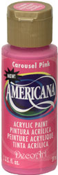 Deco Art Americana Acrylic Paint - Carousel Pink