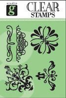 Dovecraft Clear Stamps - Ornate (G)