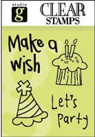 Dovecraft Clear Stamps - Make a Wish (LG)