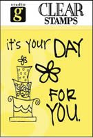 Dovecraft Clear Stamps - It's Your Day (Y)