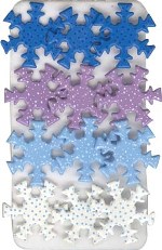 Shaped Designer Brads - Snowflakes