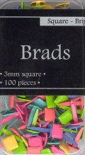 Dovecraft Brads - Square Brights
