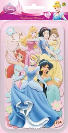Disney Princess Chipboard Medley