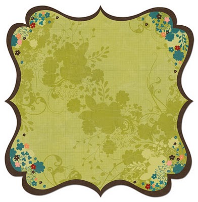 Bo Bunny Olivia - Cameo Die-Cut Paper