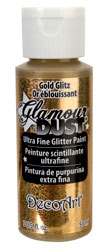 DecoArt Glamour Dust Paint - Gold Glitz