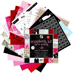 8"x8" Kit in a Stack - Love & Wedding