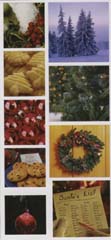 DCWV Pound Stickers - Holly Berries