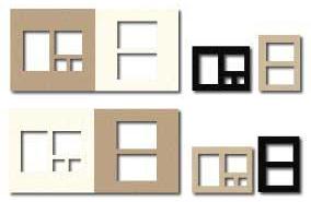 Open Windows -  Natural Contemporary Collage 