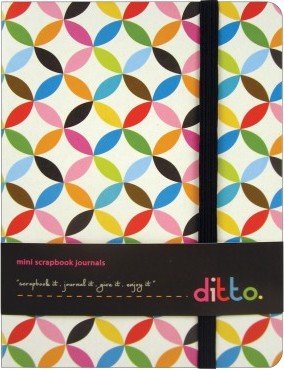 Black & White Multi Ditto Mini Scrapbook Journal (TWO JOURNALS) DT0011