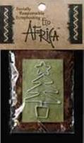 Eco Africa - Wire Xmas Tree on Paper 