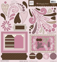 Heidi Grace Cherrywood Lane - Chipboard Shapes (70885)