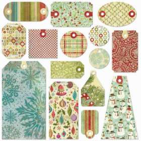 Basic Grey Fruitcake - Tags