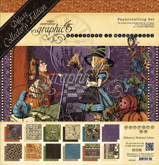 Graphic 45 Deluxe Collector's Edition - Halloween in Wonderland