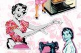 GCD Homespun Chic - Chipboard Ladies