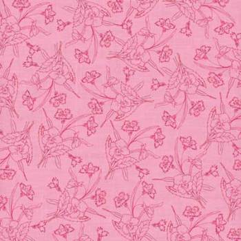 GCD Homespun Chic Paper -  Pink Redwork (467)