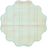 The Girls Paperie - Die-Cut Paper Blue Ledger