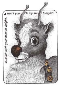 Hampton Art Stamps - Rudolph (4611)