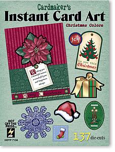 Hot Off The Press Instant Card Art - Christmas