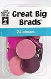 HOTP Great Big Brads - Fresh Berry
