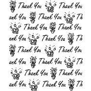Inca Stamps - Thank You Background 7043-K