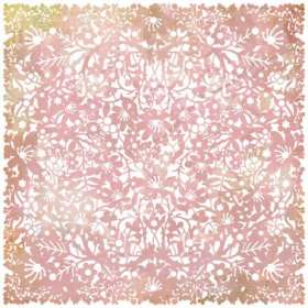 Basic Grey Indian Summer  - Doilies (pink) 