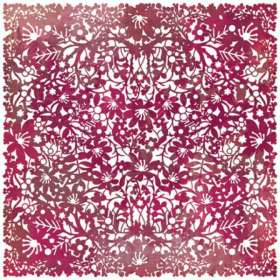 Basic Grey Indian Summer  - Doilies (plum) 