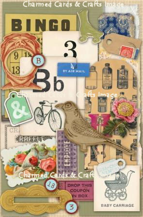 K&Co Handmade Ephemera Pack