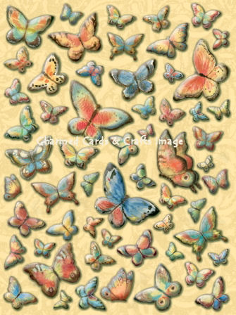 K&Co Nature Butterfly Pillow Stickers
