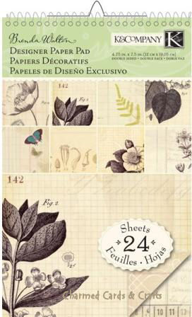 K & Company Flora & Fauna - Ledger Paper Pad